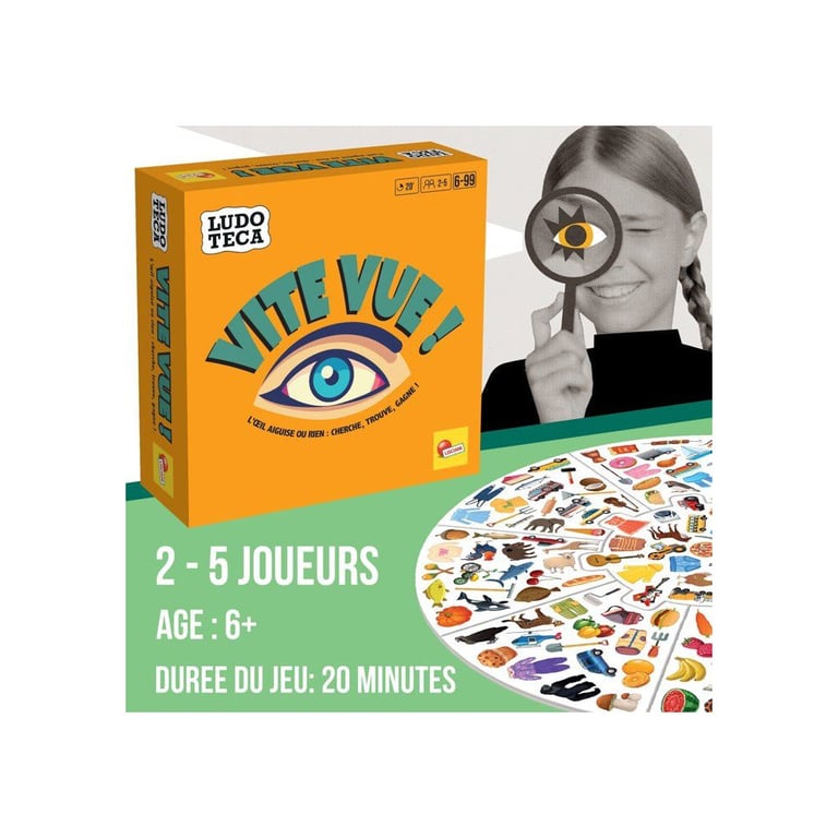 Jeu D'Observation Lisciani Giochi Vite Vue ! – 167 Jetons, 2 à 5 Joueurs - vue 2