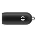 Belkin CCA002BTBK chargeur d'appareils mobiles Smartphone Noir Allume-cigare Charge rapide Extérieure