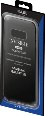 Carcasa híbrida invisible para Samsung Galaxy S8, Transparente