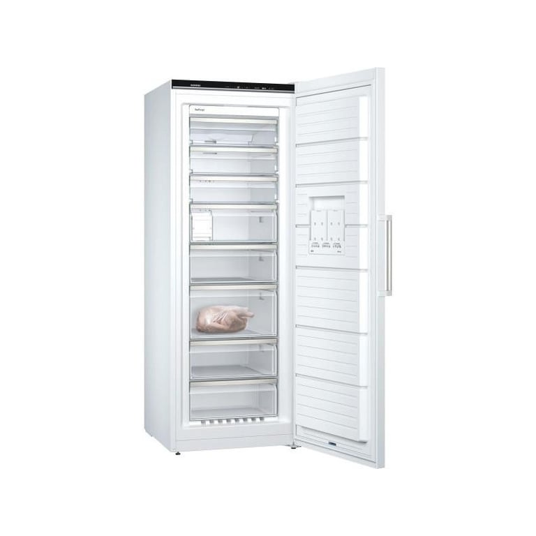Congélateurs armoire 350L Froid Ventilé SIEMENS 70cm D, GS58NAWDV - Neuf