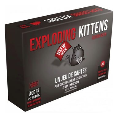 Exploding Kittens NSFW Edition - Juego de cartas para adultos