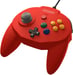 Retro-Bit Tribute 64 USB para PC, Switch, Mac, Steam, RetroPie, Raspberry Pi - Rojo