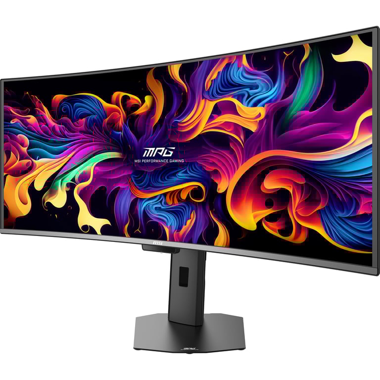 Monitor MSI MPG 341CQR QD OLED X36 34 UltraWide QHD 360Hz QD OLED Curvo 0 03ms - vue 3