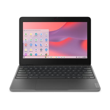 Lenovo Notebook MediaTek (11.6'') 2.05 Ghz 32 Go 4 Go Chrome, Gris - QWERTY - Italien