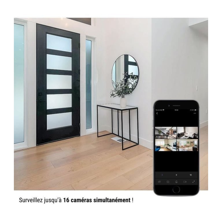 Caméra de surveillance KONYKS CAMINI 2 Intérieur Motorisée Wifi Détéction de mouvements - vue 2
