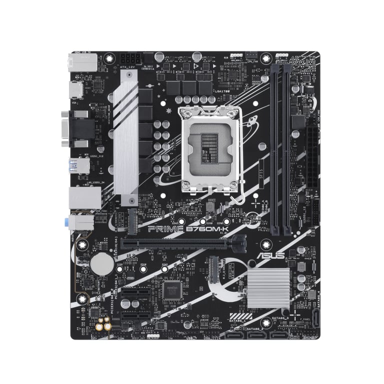 ASUS PRIME B760M K D4 - vue 4
