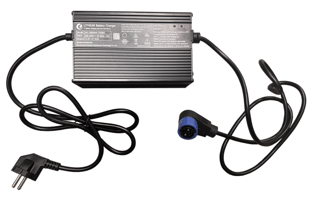 Chargeur 71.4V 6A pour Lycke Leo50 evo