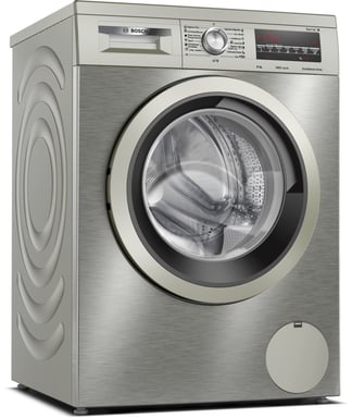 Lavadora Bosch WUU28T8XES 8 kg Carga Frontal Acero Inoxidable Clase A