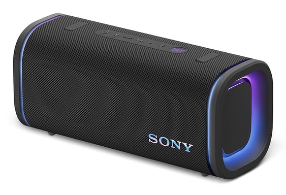 Altoparlante portatile stereo Sony Ult Field 5 Nero - Audio coinvolgente, resistente all'acqua, autonomia 25h