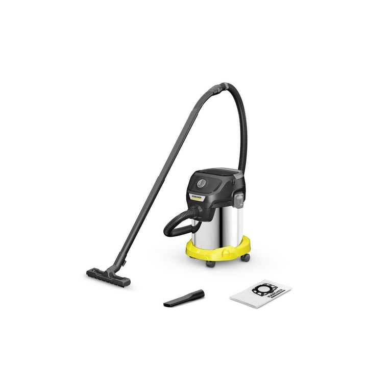 Bac à vide Karcher Wet and Dry KWD 3 S V-17/4/20/F 1000W pour liquides et solides - Neuf