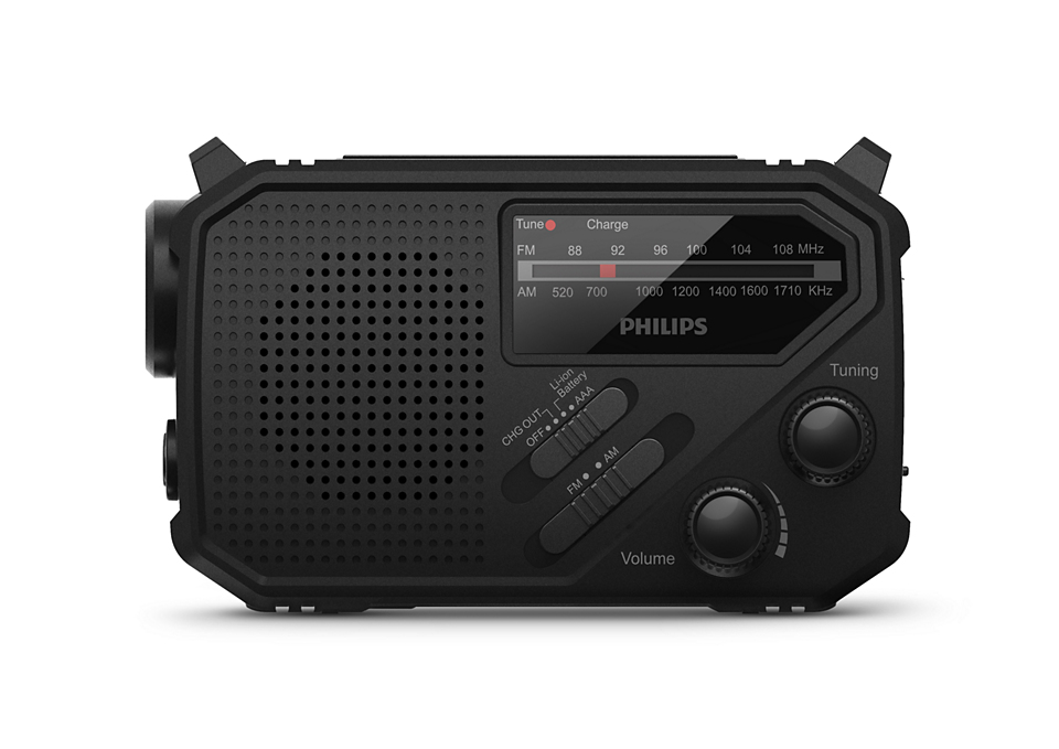 Philips TAR1609/00 Radio portable Analogique et numérique Noir - Neuf