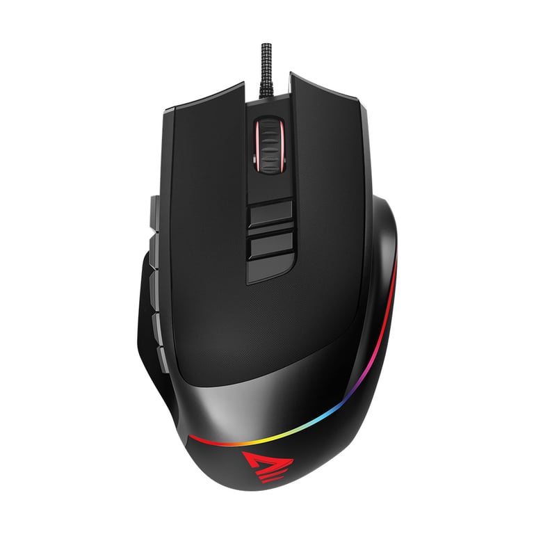 Souris Filaire Savio Valiant – RGB, 12400 DPI, 12 Boutons