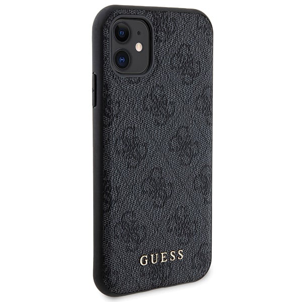 Guess Bundle Pack MagSafe 4G Metal Gold Logo Ensemble coque + Power Bank 5000mAh MagSafe iPhone 11 - vue 4