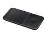 Samsung EP-P4300TBEGEU cargador de dispositivos móviles Auriculares, Smartphone, Smartwatch Negro Carga inalámbrica Carga rápida Interior