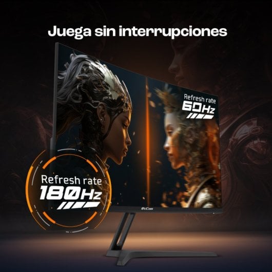 Écran Gaming PcCom Elysium 23 6 Courbe VA FHD 180Hz AdaptiveSync Anti Lumière Neuf - vue 2