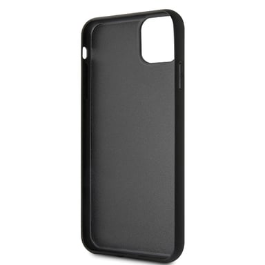 Custodia Guess per iPhone 11 Pro Max logo nero glitterato