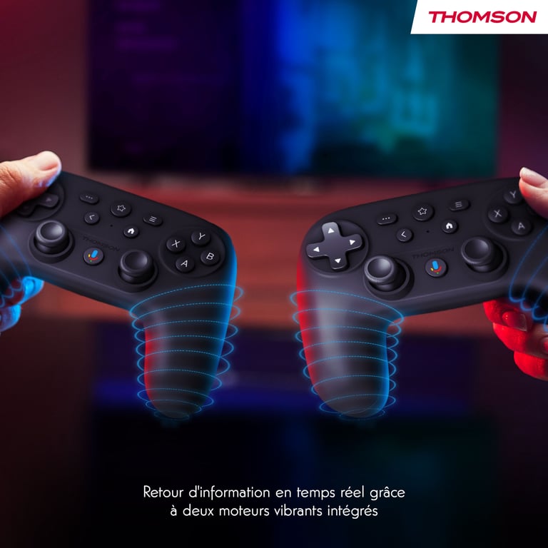 Manette De Jeu Thomson Gamepad Compatible Avec Ios Android Et Windows Neuf - vue 2