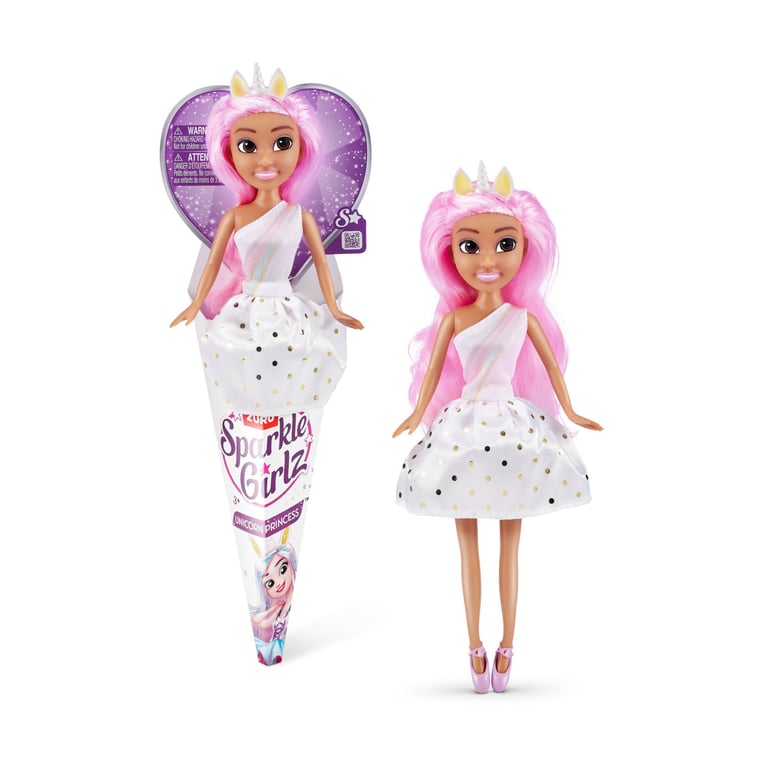 Sparkle Girlz Poupée en cône de licorne ZURU Neuf