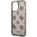 Guess Coque Peony Glitter pour Apple iPhone 14 Pro Max - Noir