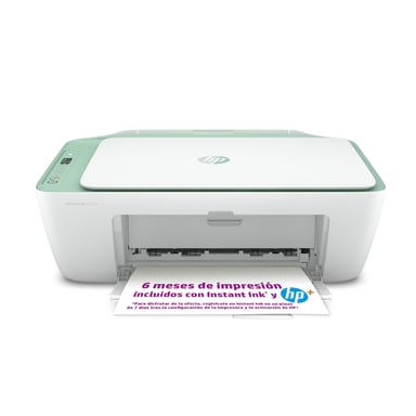 HP DeskJet 2722e Inalámbrico All-in-One Color Impresora, Instant Ink; Fotocopiadora, escáner