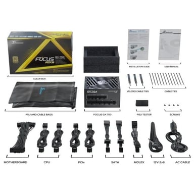 Modello Seasonic: ATX 750W 80+ Gold