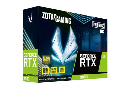 Zotac ZT-A30500H-10M carte graphique NVIDIA GeForce RTX 3050 8 Go GDDR6