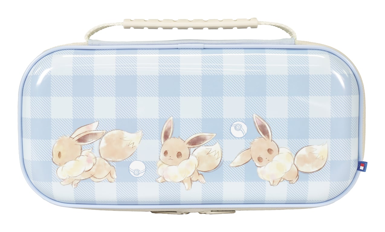 Pochette rigide Hori Évoli Cottage Core pour Nintendo Switch 2 Nintendo Switch Nintendo Switch OLED et Nintendo Switch Lite - vue 6