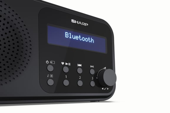 Sharp DR-P420 Portable Numérique Noir - Neuf Noir - vue 3