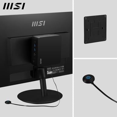 MSI Cubi NUC 1M i3 100U BB 0.84L sized PC Nero Intel SoC (Cubi NUC 1M 14th Gen i3 100U BB)