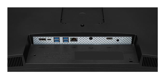 LG 34CR651W-BP PC tout en un/station de travail Intel® Pentium® Silver N6005 86,4 cm (34'') 3440 x 1440 pixels All-in-One thin client 8 Go DDR4-SDRAM 256 Go SSD Windows 10 IoT Enterprise LTSC Wi-Fi 6 (802.11ax) Noir