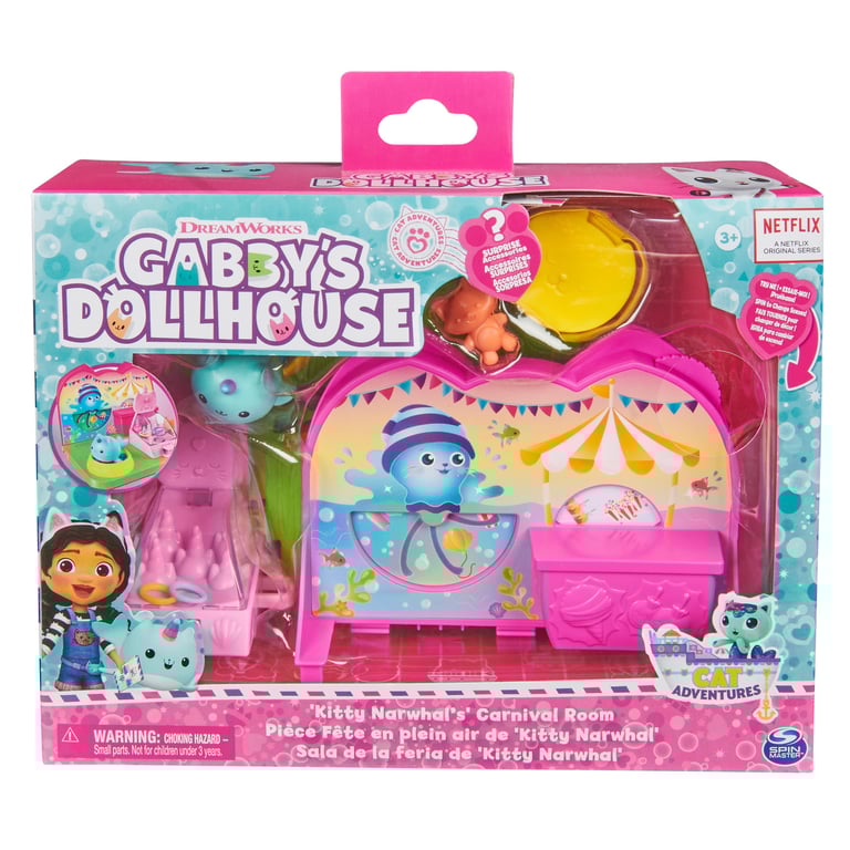 Gabby's Dollhouse Playset Deluxe Le Carnaval Gabby Et La Maison Magique - Neuf