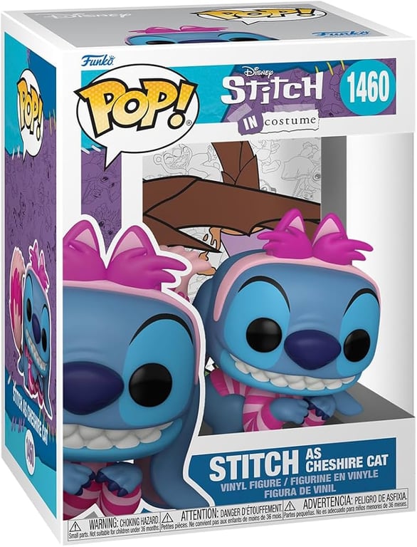 Figurine Funko Pop! Disney: Stitch Costume Cheshire - vue 2