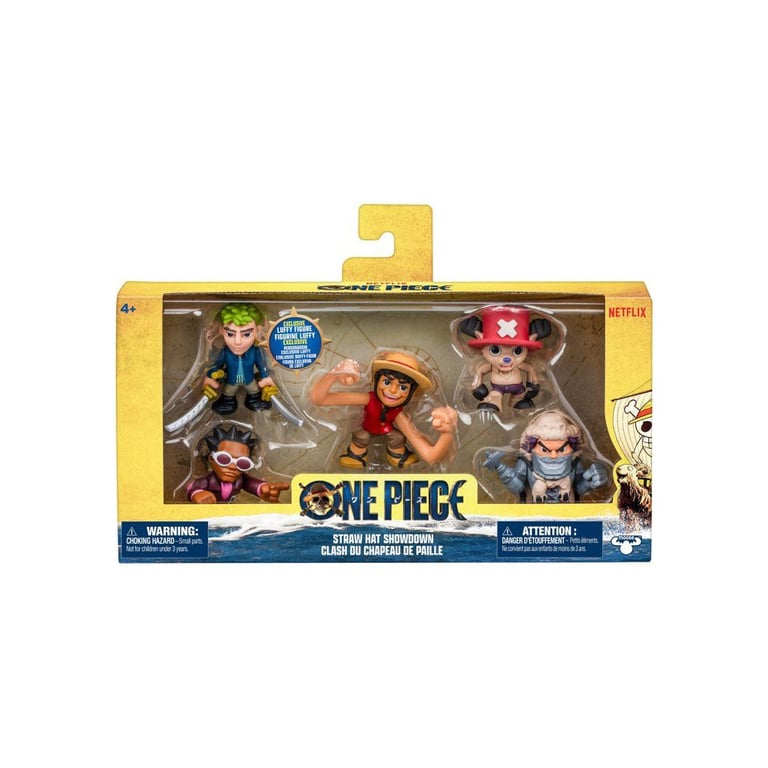 Pack de 5 minis figurines Zoro Chopper Wapol Mr. 5 et Luffy Des Neuf - vue 2