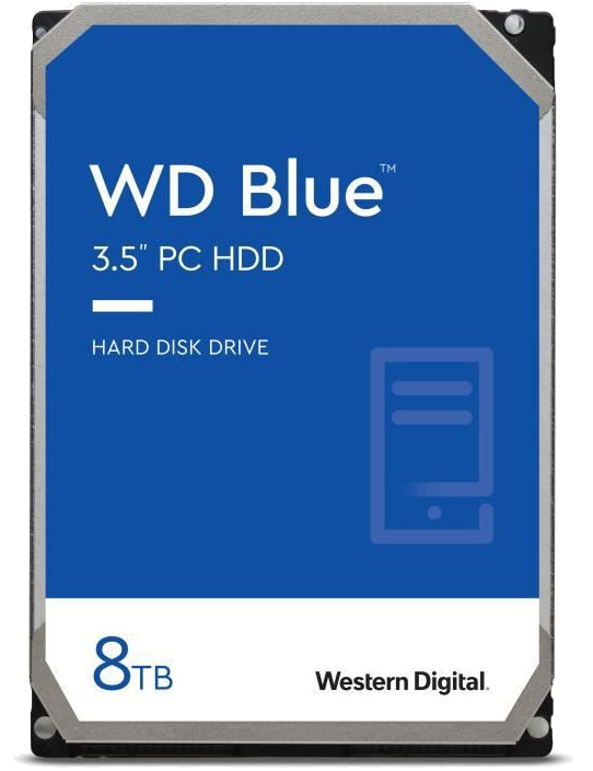 Disque Dur Interne - Western Digital - SATA PC WD Blue? - 3,5 (WD80EAZZ)