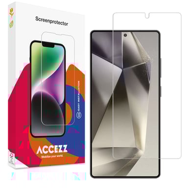 Accezz Protection d'écran en verre trempé pour Samsung Galaxy S25 Ultra