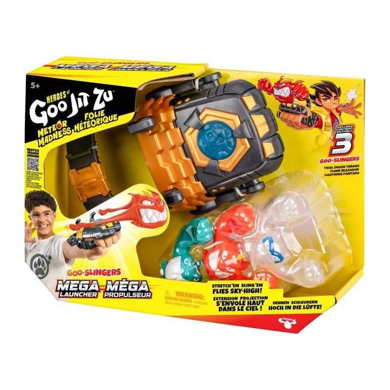 Mega lanceur Jeu de tir HEROES OF GOO JIT ZU 3 Goo Slingers - vue 5