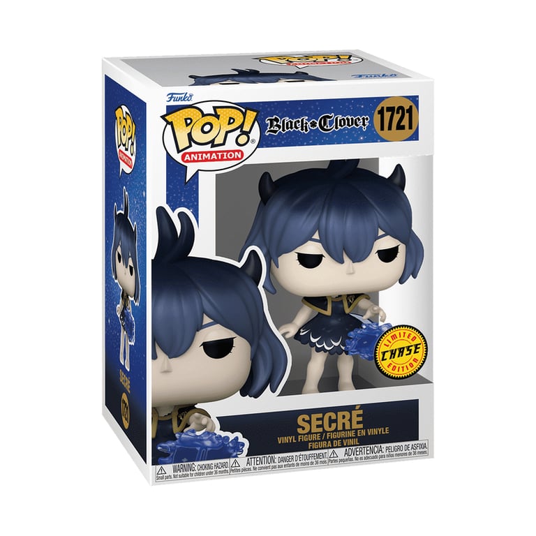 Figurine Funko Pop! Clover Secre 9 5 cm Vinyle de Haute Qualité Variante Rare Chase - vue 2