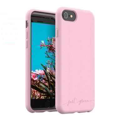 Coque de Protection pour iPhone 6/7/8/SE/SE22 Natura Recyclable Rose