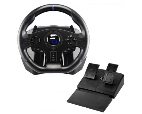 Volante de carreras - SUBSONIC - SV750 - Compatible Xbox Series, PS4, Xbox One, Switch, PC