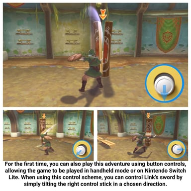 Nintendo Joy-Con Set (L+R) - The Legend of Zelda: Skyward Sword HD Edition Grigio, Viola Controller analogico/digitale Bluetooth Nintendo Switch