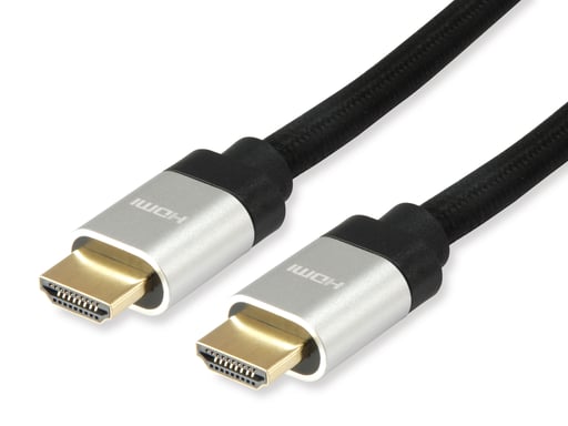 Equip 119380 Câble HDMI 2.1 Ultra High Speed, 1.0m, 8K/60Hz, 4K/120Hz - Neuf