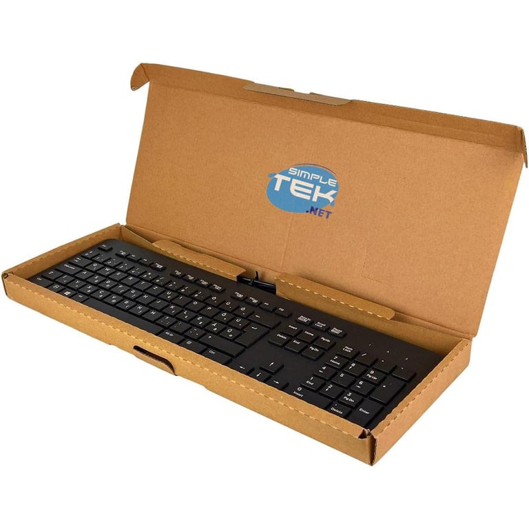 Clavier HP 803181 L31 Mécanique USB QWERTY US International - vue 3