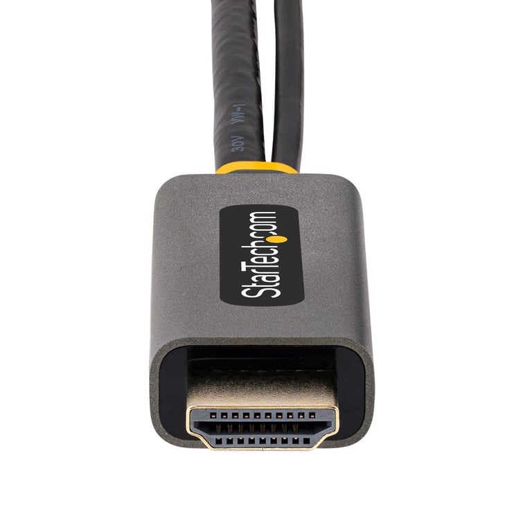 StarTech.com Adaptateur HDMI vers DisplayPort Adaptateur HDMI vers DisplayPort de 30cm Câble HDMI vers Displayport Alimentation par Bus Adaptateur HDMI 2.0 à DP 1.2 HDR Convertisseur HDMI Displayport Neuf - vue 3