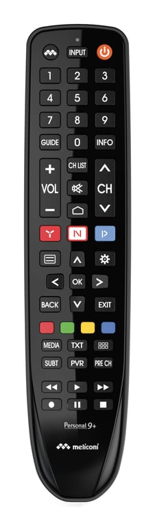 Meliconi 806081 télécommande TV Appuyez sur les boutons Neuf