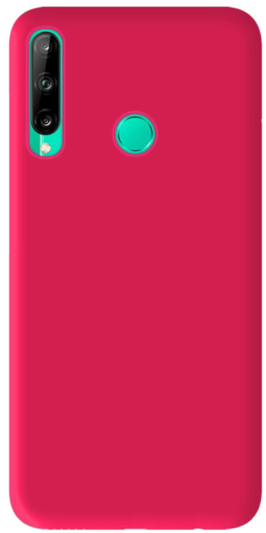 Coque silicone unie compatible Mat Rose Huawei P40 Lite E