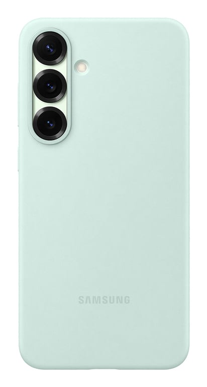 Samsung Coque Silicone Vert d'eau Galaxy S25+ - vue 6