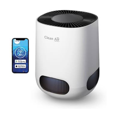 Clean Air Optima - Purificateur d'air ioniseur HEPA intelligent CA-502 Desktop Smart - pièces jusqu'à 20m² / 50m³