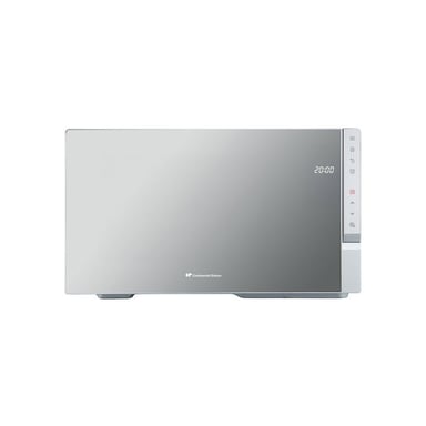 Four micro-ondes pose libre Continental Edison CEMO25UX 1400 W 25 L Inox porte latérale à miroir 8 programmes Gris