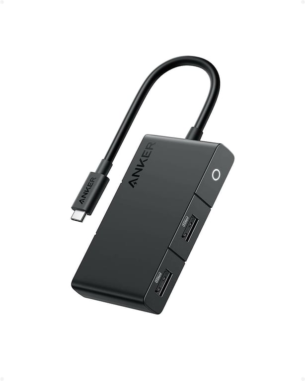 Anker 332 Avec fil USB 3.2 Gen 1 (3.1 Gen 1) Type-C Noir - Neuf