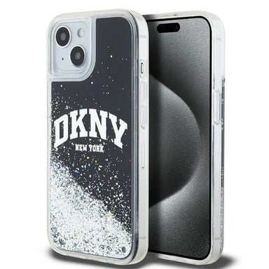 Custodia per Apple iPhone 15 Edition Liquid Glitter Arco Flessibile Ultra-Chic